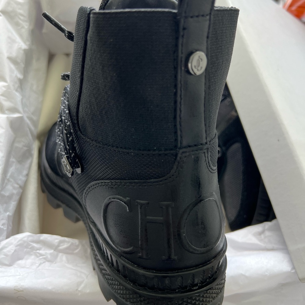 100% Authentic Jimmy Choo Normandy Black Boots